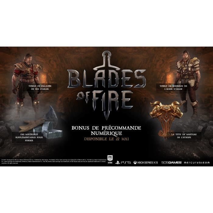 Jogo de videogame - 505 Games - Blades of Fire - Day One Edition - Xbox Series X - Ação - Classificação Indicativa: 18+