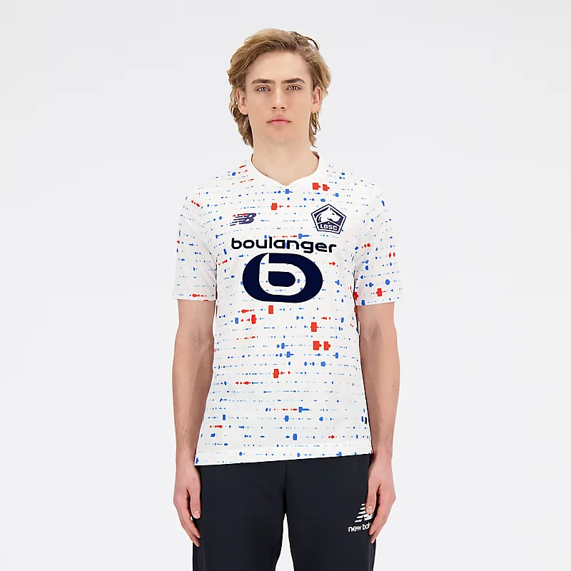 Lille LOSC Heren Uitshirt met Korte Mouwen - UIT