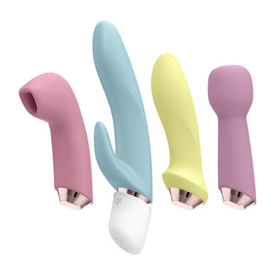 Satisfyer Marvelous Four Air Pulse & Vibrator Set Coffret Vibradores Multi Função 1 un 1 un