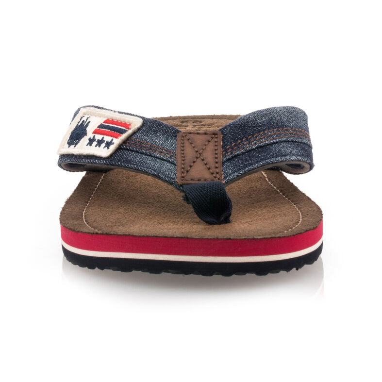 Men's Blue Flip-Flops / Thong Sandals