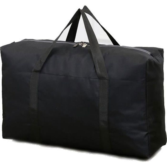 Grand Sac de Rangement Gonflable pour Kayak,WOVTE Sac à bagages en tissu Oxford Résistant à l'usure et à la Saleté,Noir