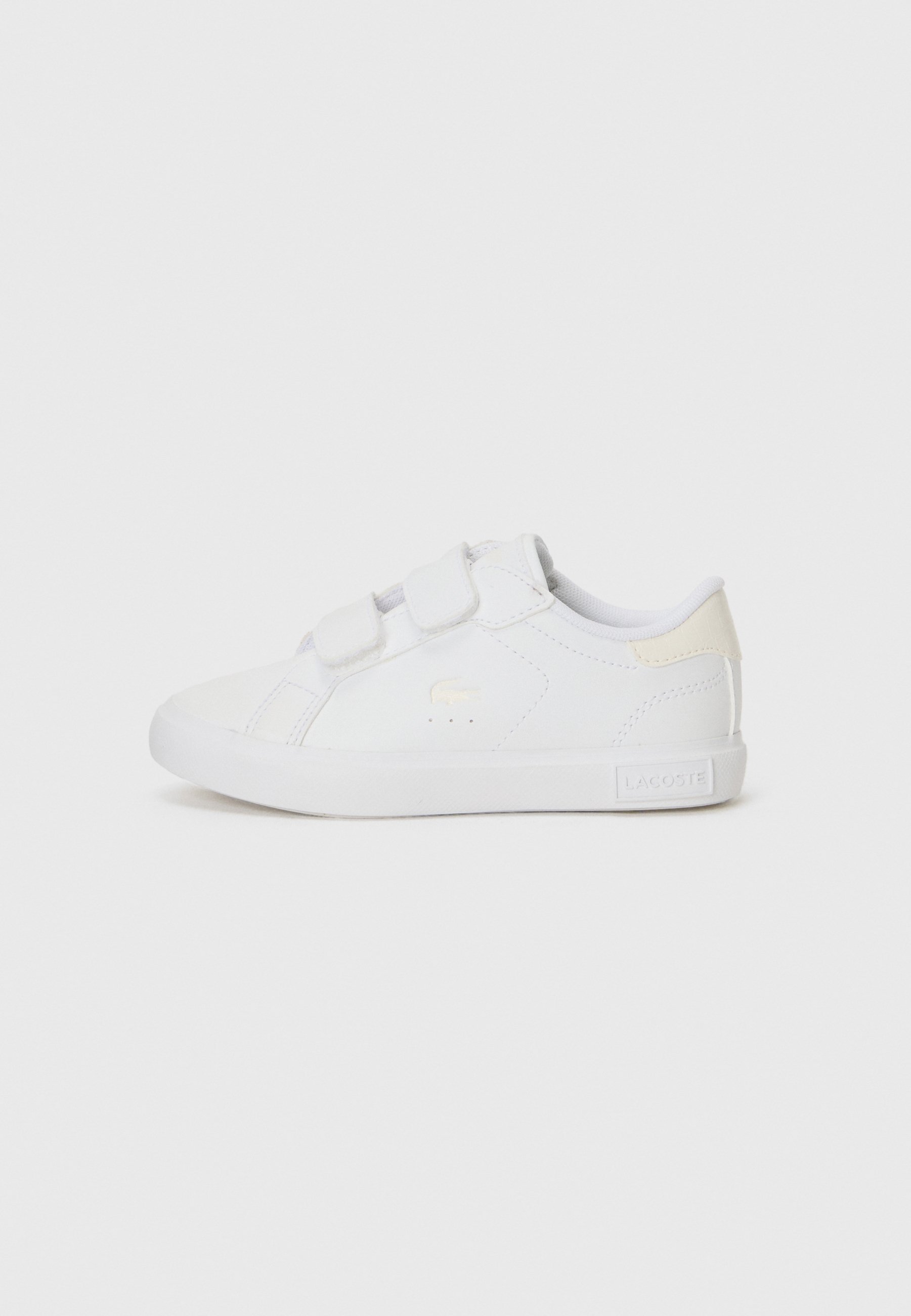 Lacoste POWERCOURT UNISEX - Scarpe da ginnastica - bianco/bianco sporco