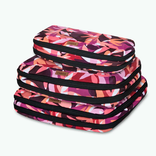 Cabaia 3er-Set Kofferorganizer Montreuil Pink