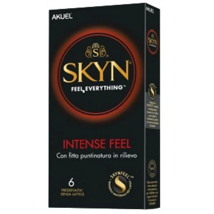 SKYN Skyn Intense Feel Excitation Preservativo, 6 unidades, sensación intensa