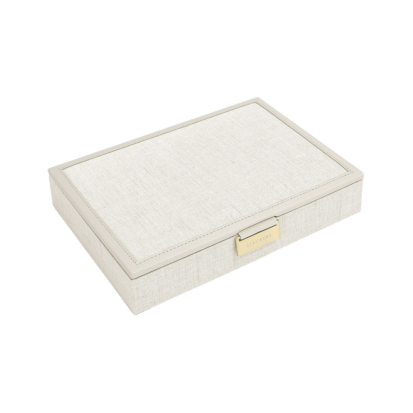 Sac de rangement Stackers Classique Avoine et Lin avec Couvercle - 1 Pièce