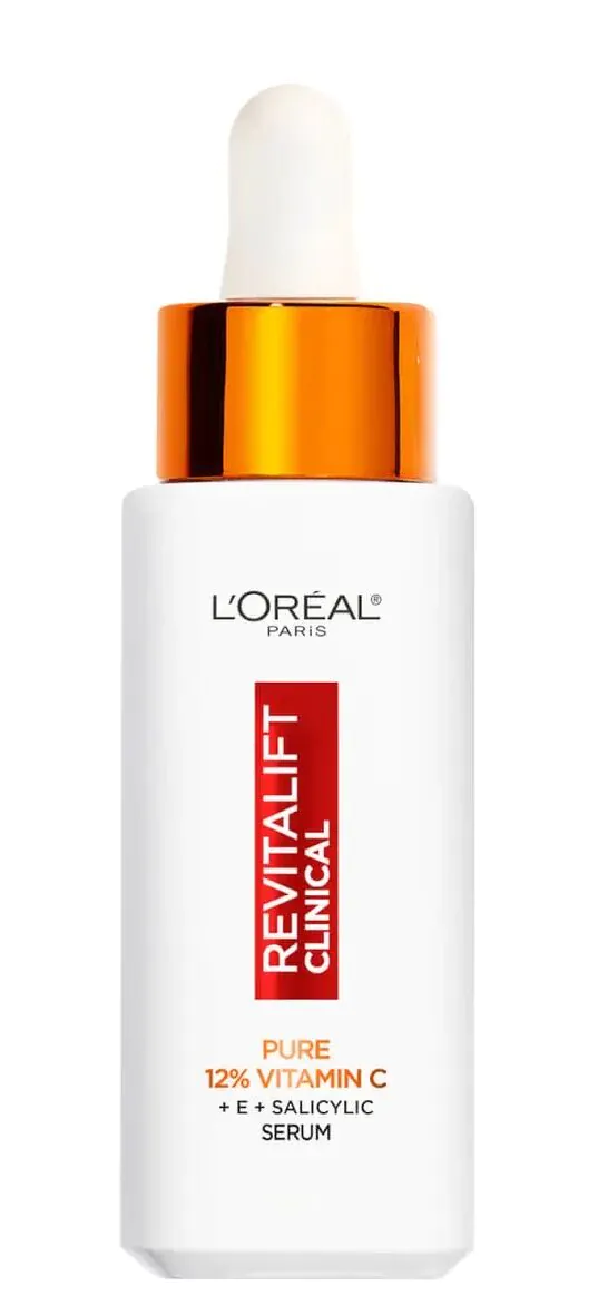 L’Oréal Paris De Revitalift Clinical Serum do twarzy 12% Witaminy C, Witamina E, Kwas Salicylowy