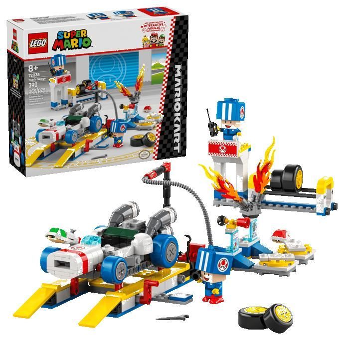 LEGO super mario 72035 Mario Kart™ – Garage de Toad Cadeaux Jouets Objets de collection 8+