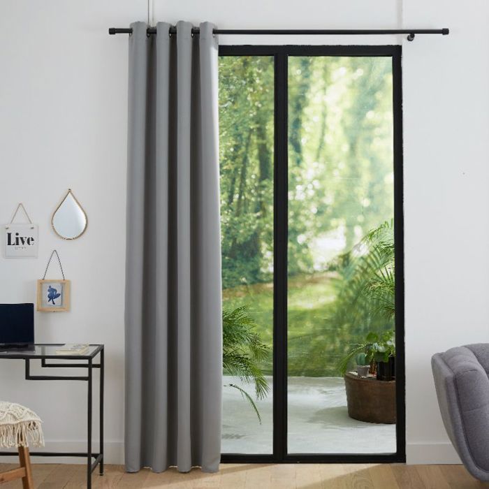 Conjunto de 2 cortinas blackout 140 x 260 cm 