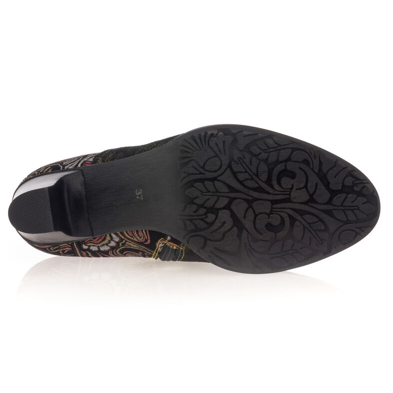 Gelbe Damenstiefel / Stiefeletten