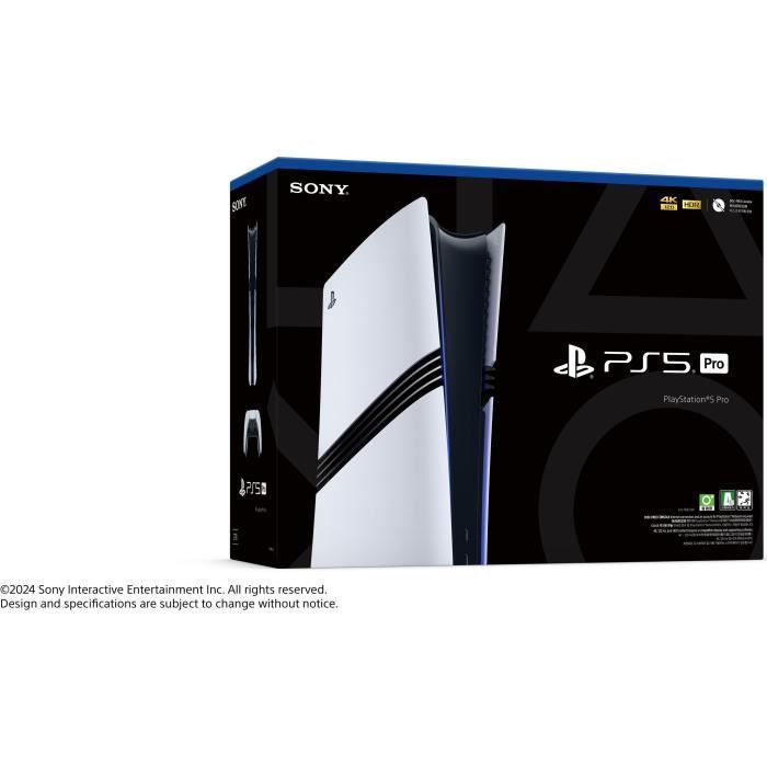 PS5 Pro-bundel: PlayStation 5 Pro-console + schijfstation voor de PlayStation 5 Digital Edition-console