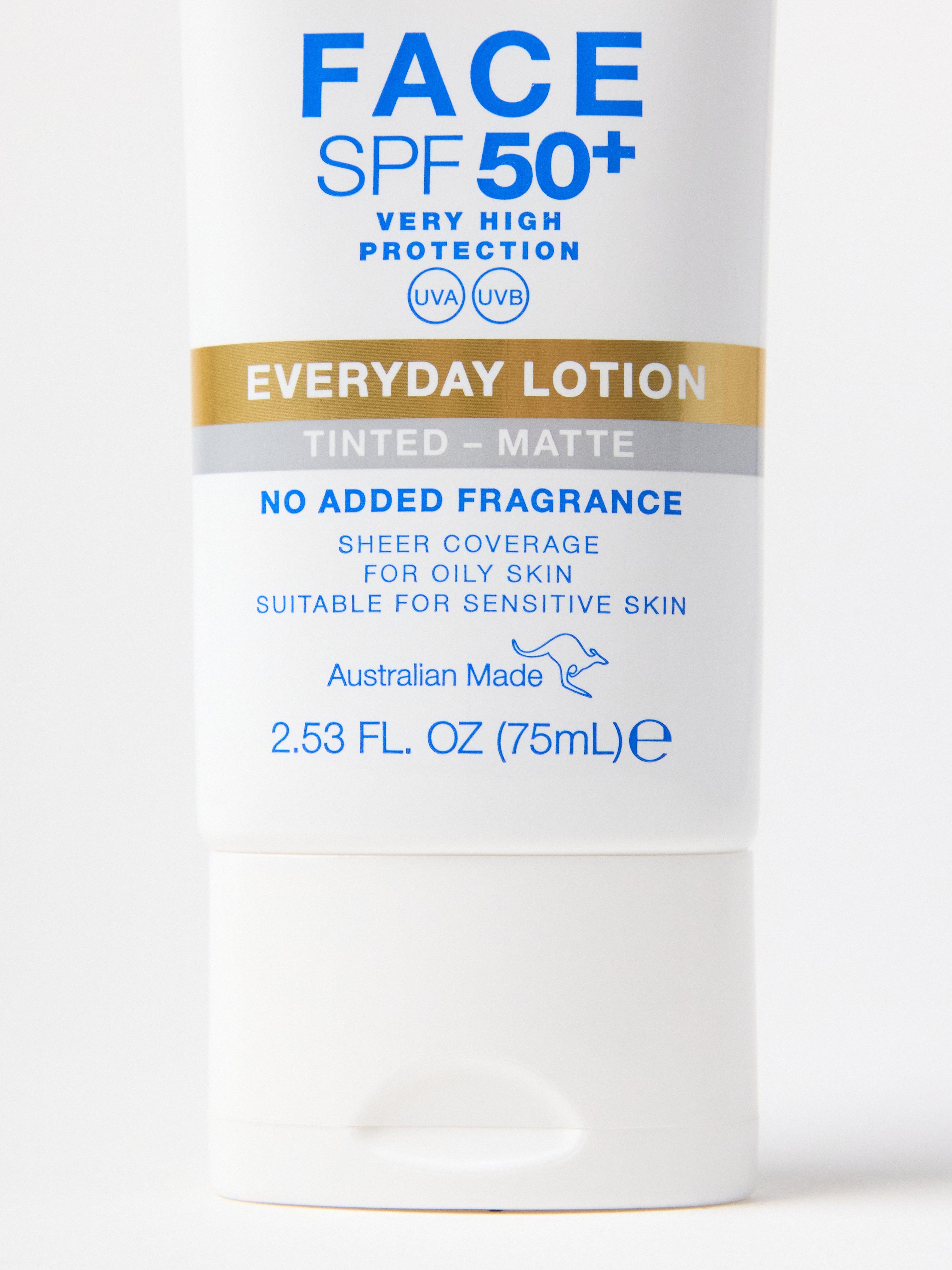 Bondi Sands SPF 50 Everyday Matte Tinted Face Lotion Uten farge