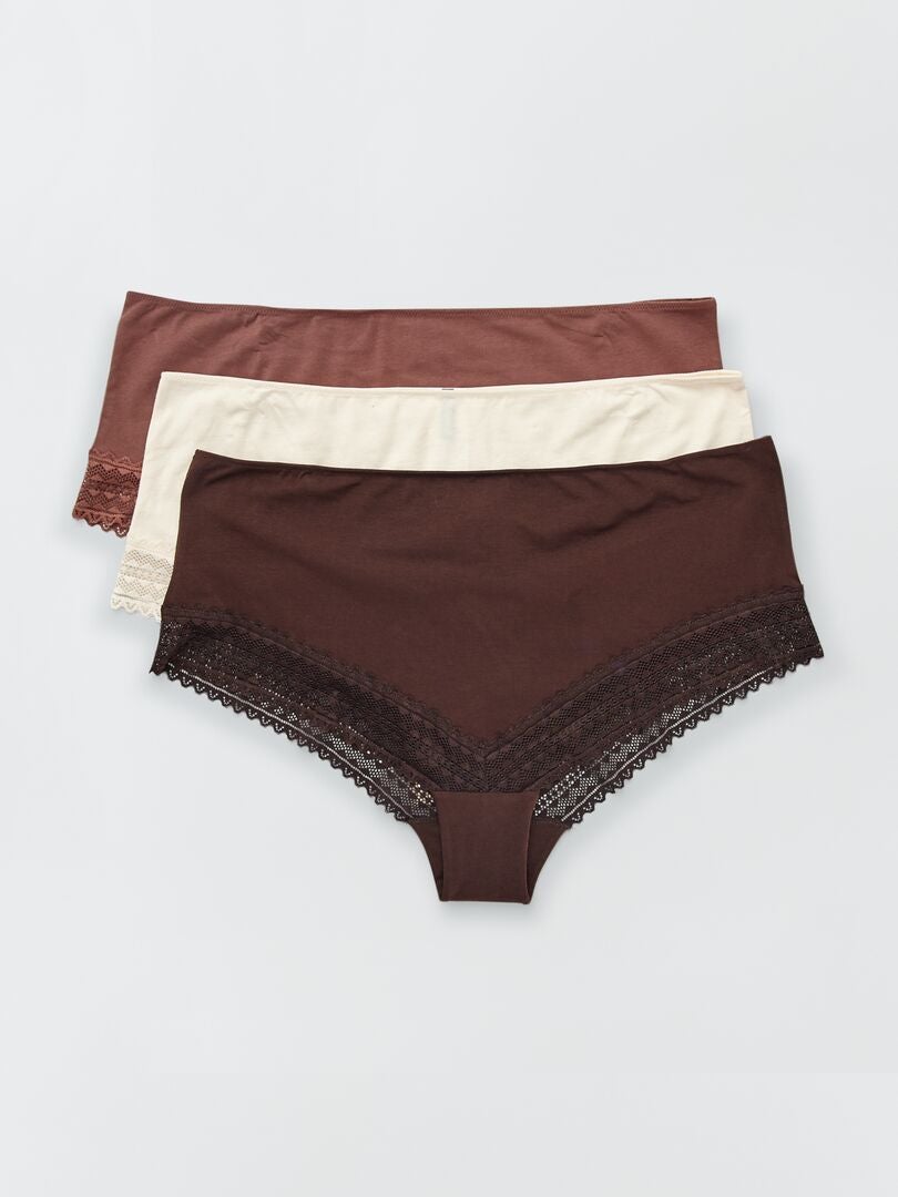 Set van 3 slips - BEIGE