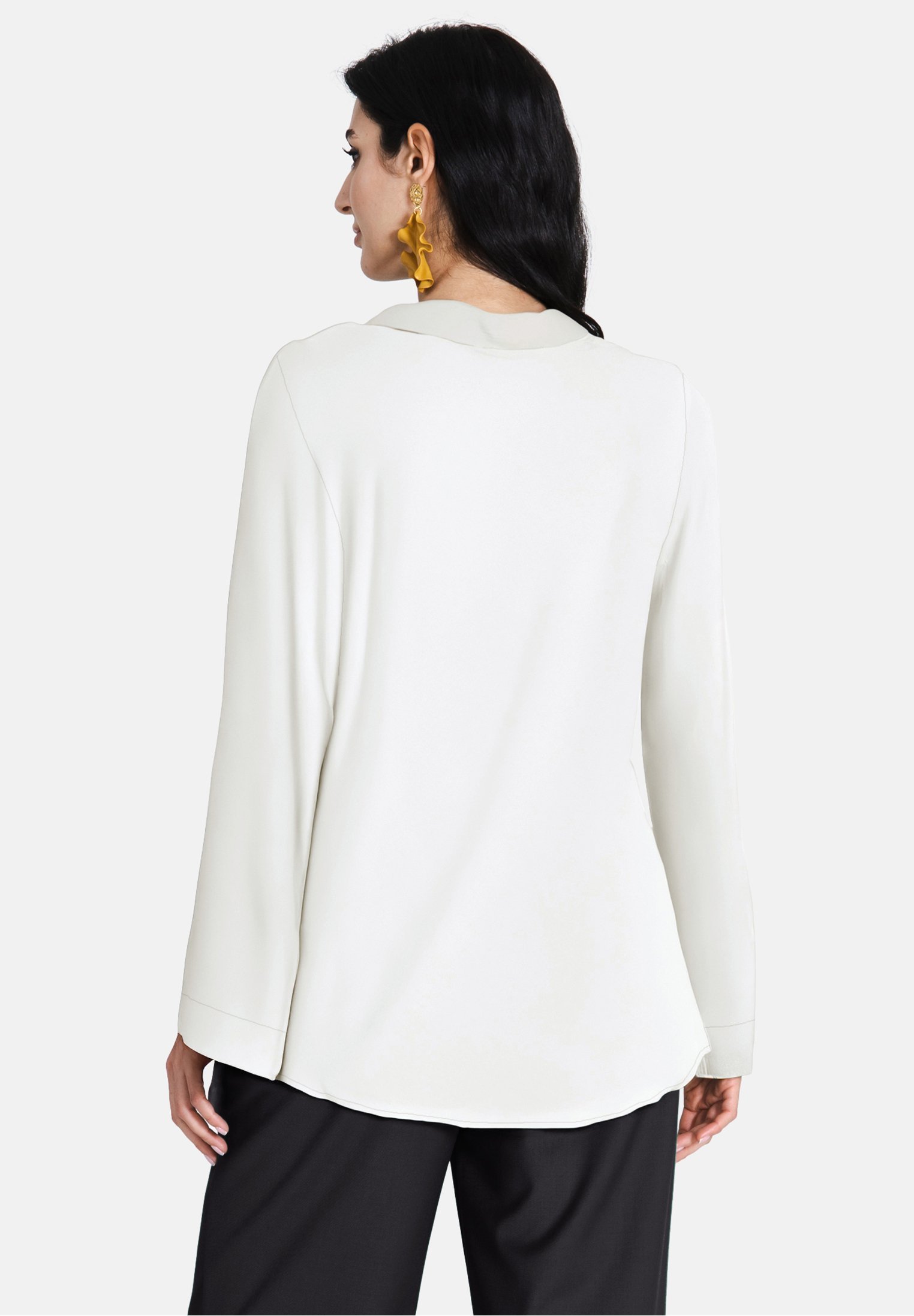 Jascha Stockholm NIEUWE BREDE KNOPEN - Blouse met knoopsluiting - gebroken wit