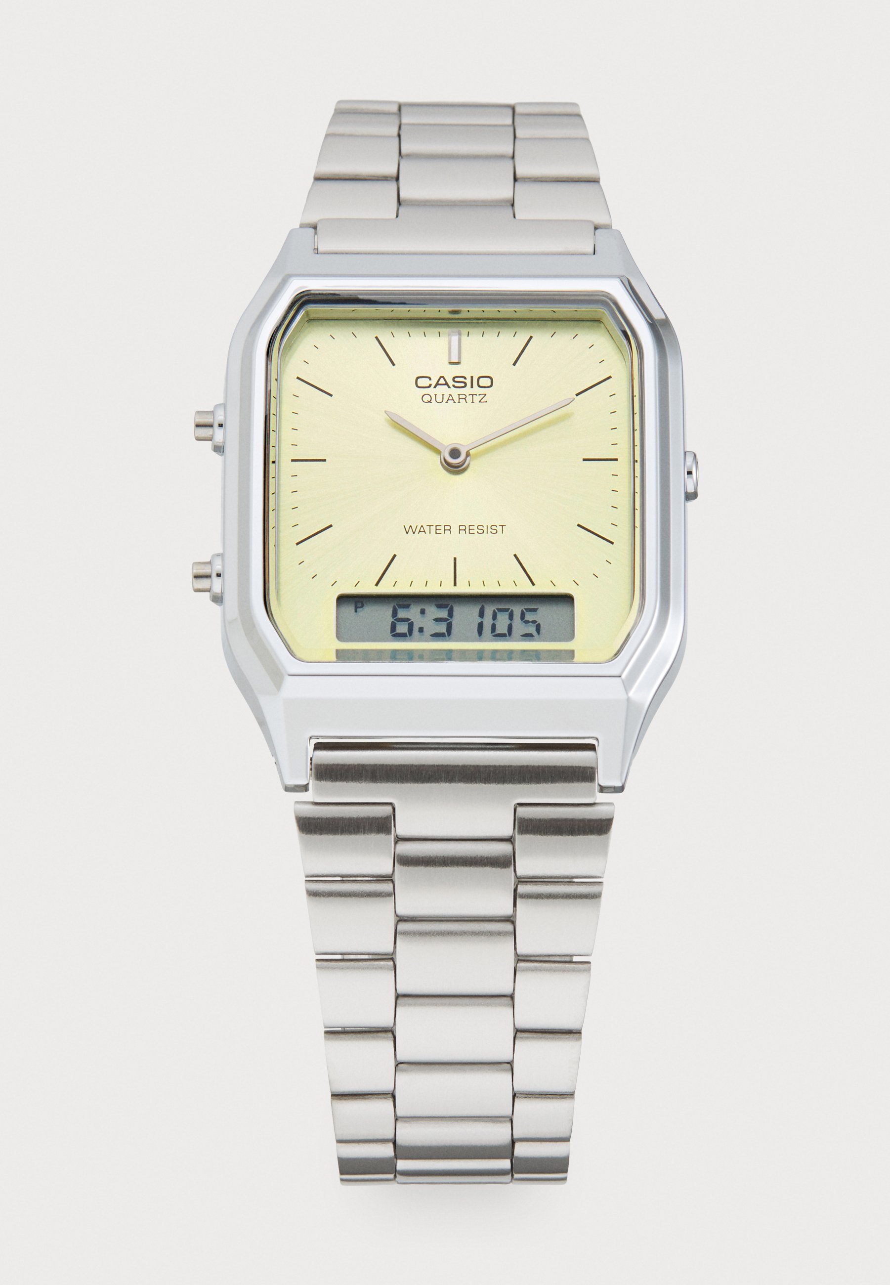 Casio UNISEX - Zegarek - kolor srebrny/złoty