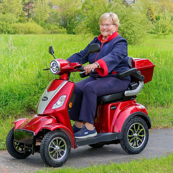 Elektromobil E-Quad 25 V.3, Rot