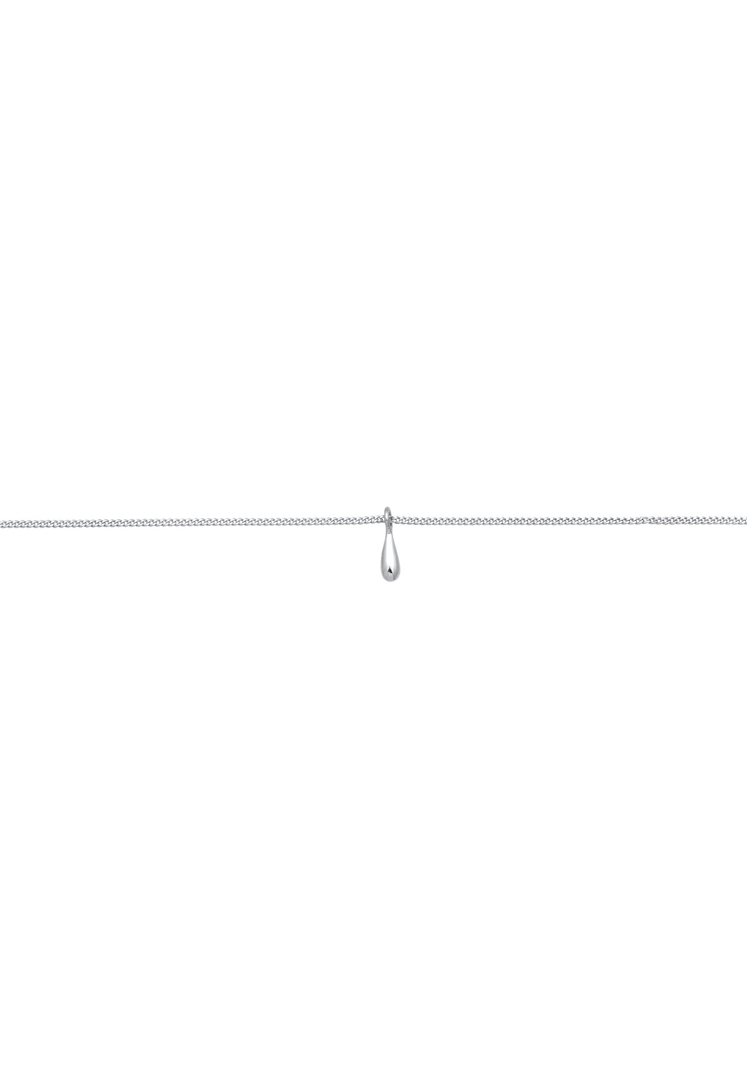 Elli Femmes Goutte Pendentif Basique Simple en argent sterling 925