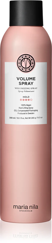 Spray de volume Maria Nila, spray de fixação forte para cabelos sem sulfatos.