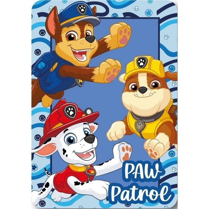 Fleece deken - PAW Patrol - 100x140 cm - Zacht - Wasbaar - Anti-pilling