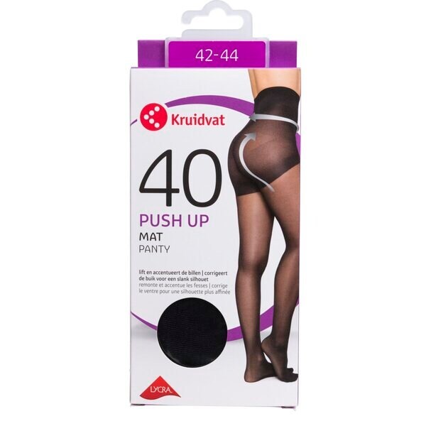 Kruidvat Push Up Mat tajice 40 Den crne, veličina 42-44