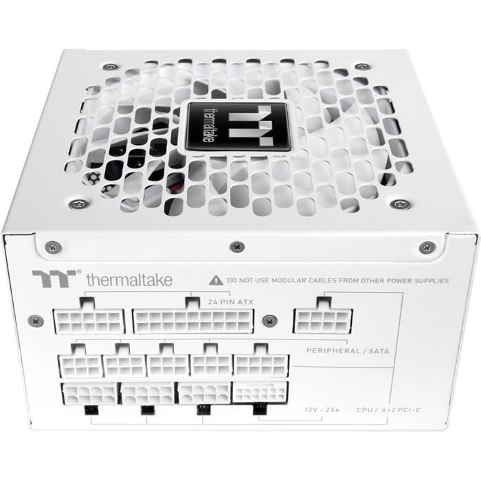 THERMALTAKE - Toughpower GT Snow - Alimentation PC - 1000 W - 80+ Gold - ATX3.1 - Full modulaire - PCI-E 5.1