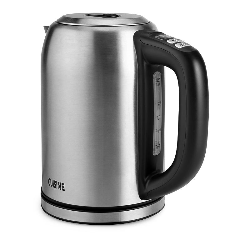 Vattenkokare 1,7 l, 2200 W, digital stål