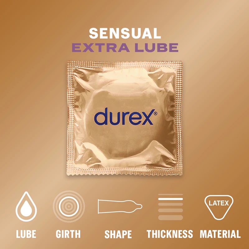 Медицински кондом Durex Sensual Extra Lube