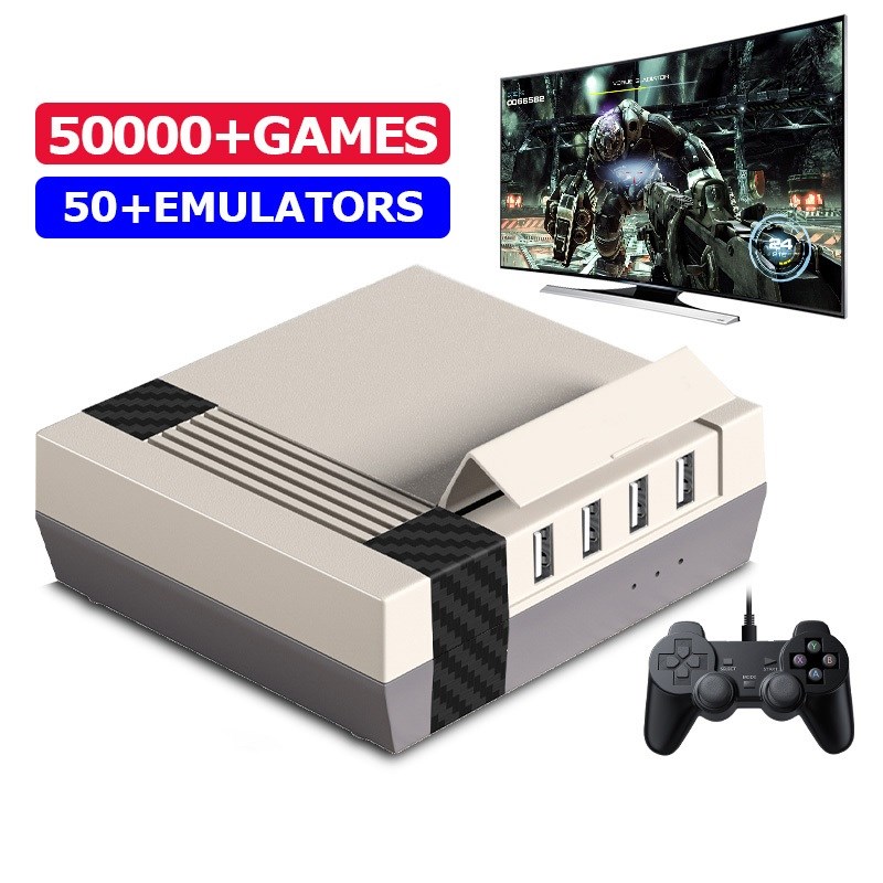 Super Console X NES Classic Video Game Console 50000+ Retro Games 50+ Emulators for PS1 PSP N64 DC GAME Box Portable Game Player