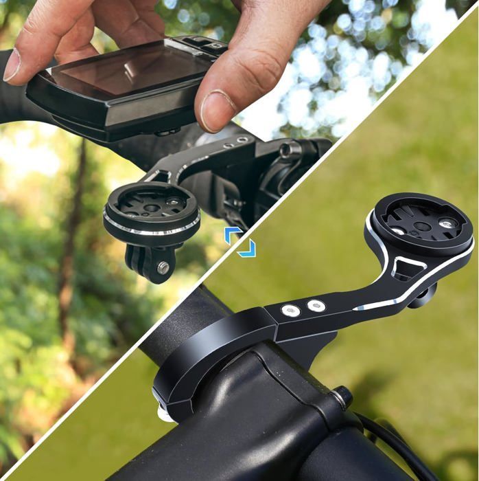 Fietshouder voor Garmin en Bryton GPS-fietscomputers, fietsaccessoires compatibel met GoPro/fietsverlichting, 31,8 mm