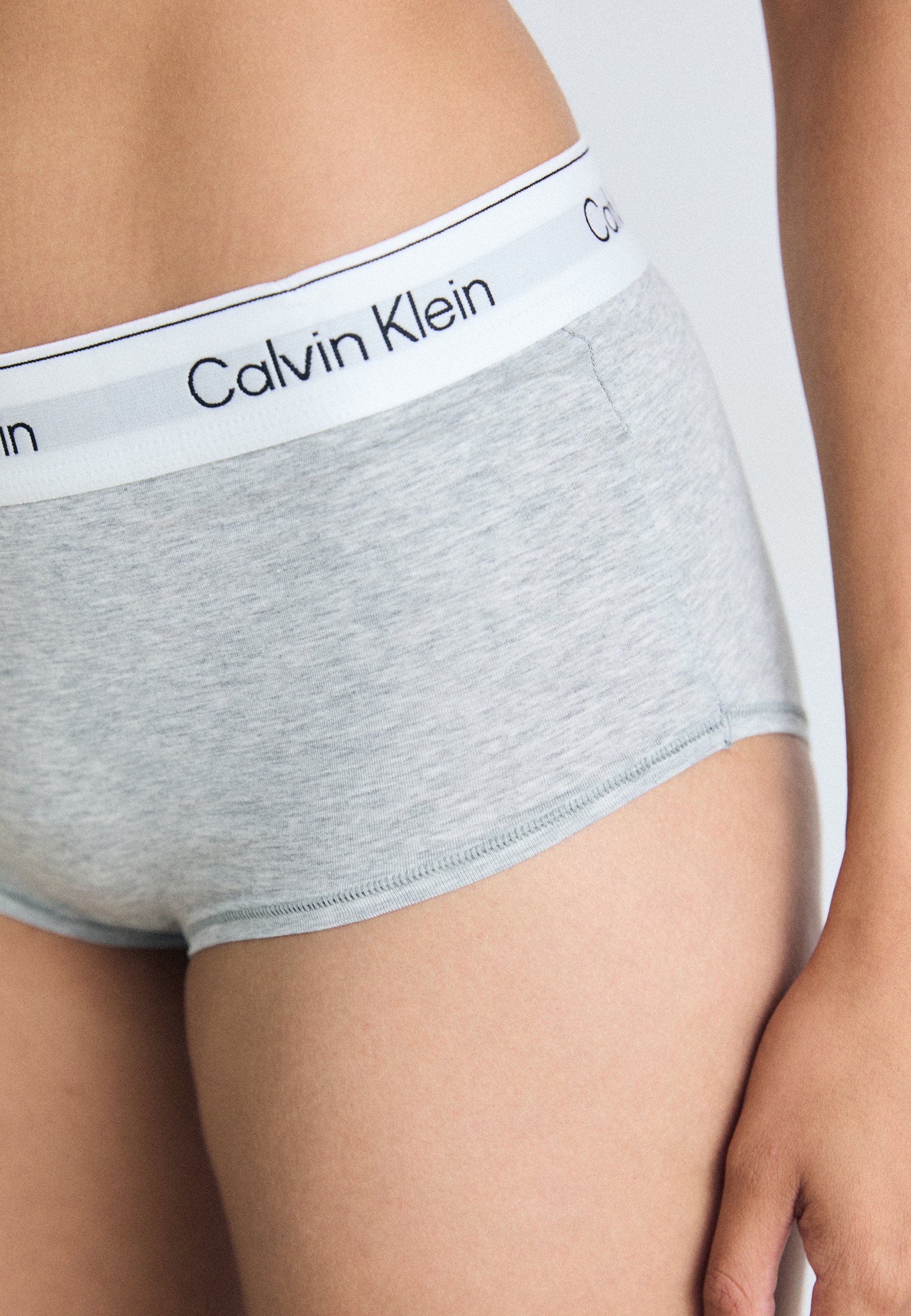 Calvin Klein Underwear BOYSHORT ICON - Slip - grigio melange