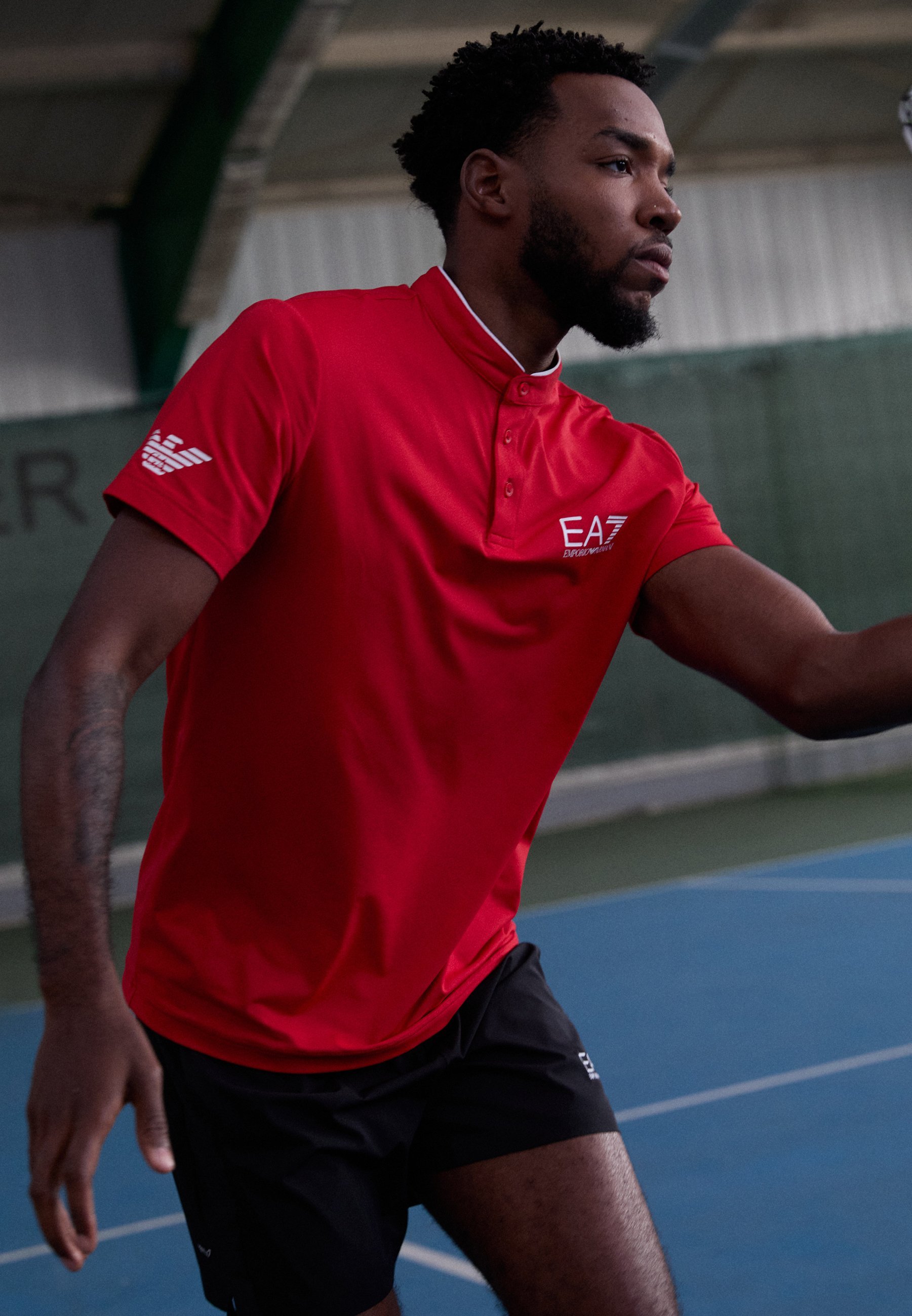 EA7 Emporio Armani poloshirt - race rood