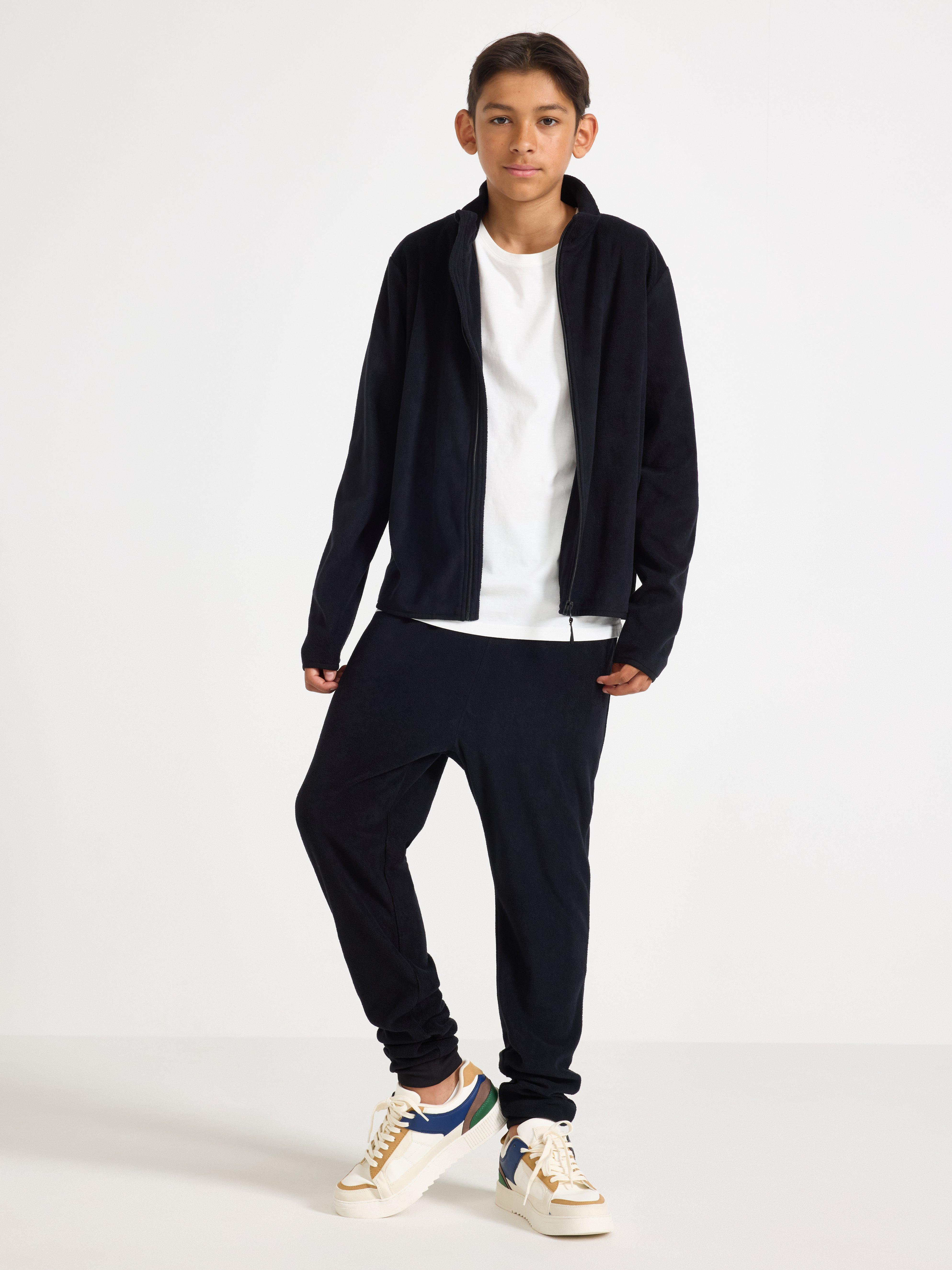 Mjukisbyxor a microfleece Black