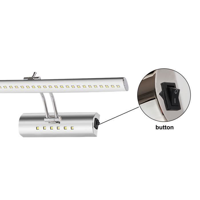 Lámpara de baño - 5050SMD - 7W - 36 LEDs - Blanca - Para interiores - Diseño contemporáneo