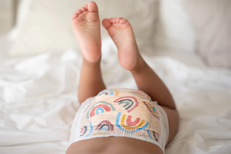 Одноразові еко-підгузки Kolorky Day Rain&Rainbow