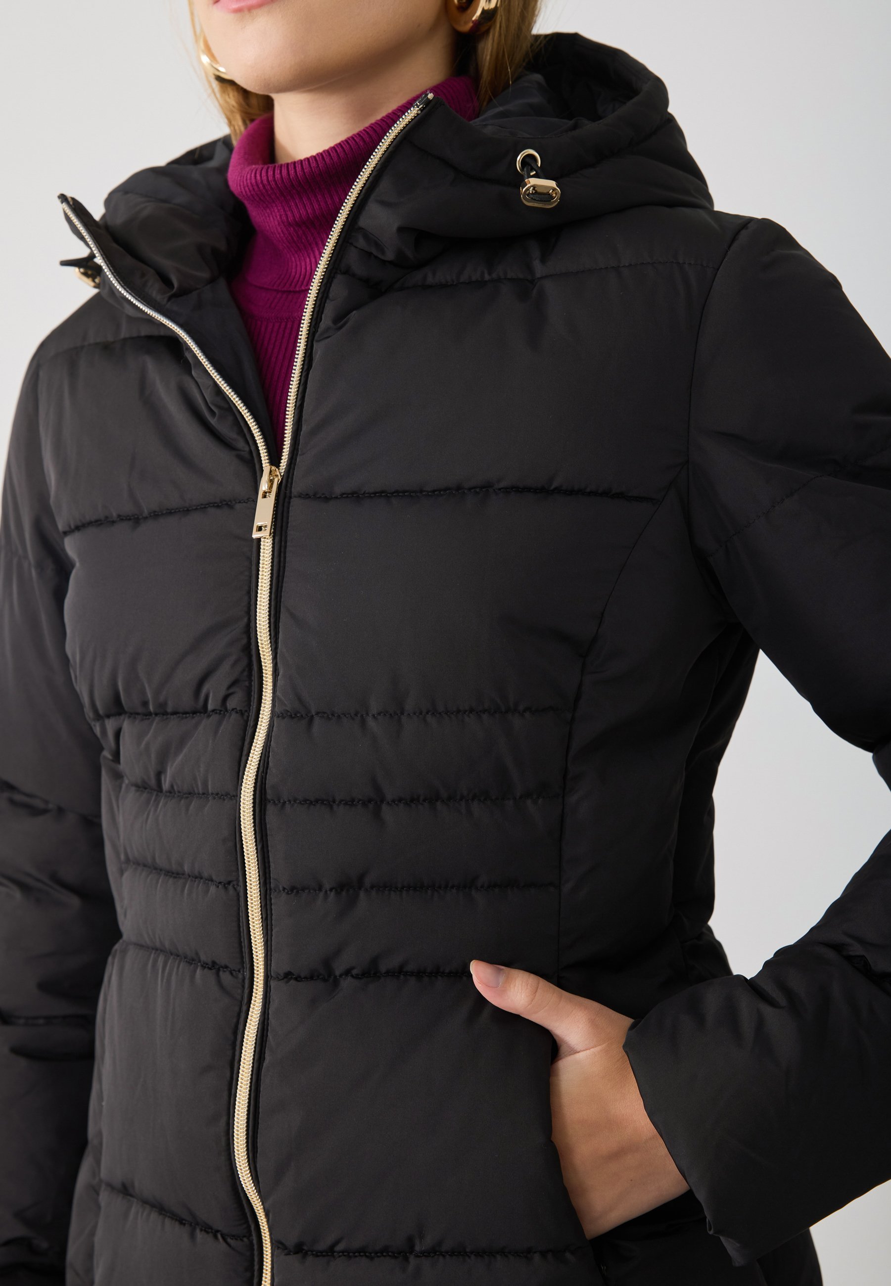 Anna Field winterjas - zwart