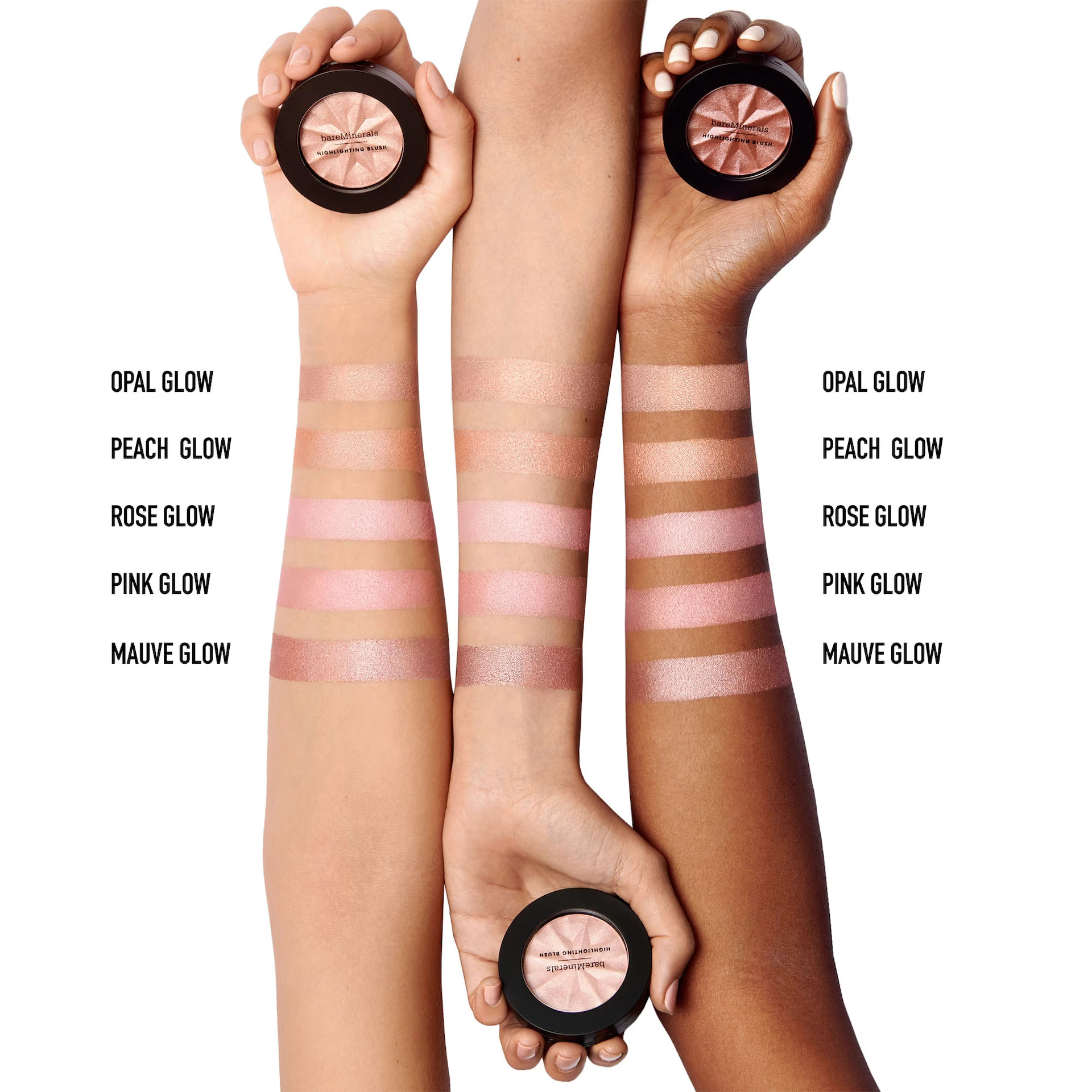 Gen Nude Highlighter rumenilo Peach Glow - bareMinerals
