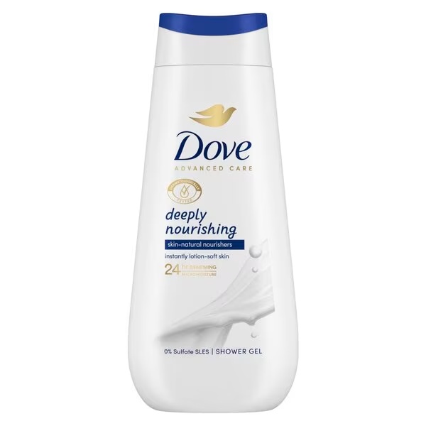 Dove Advanced Care dziļi barojošais dušas gels 225 ml