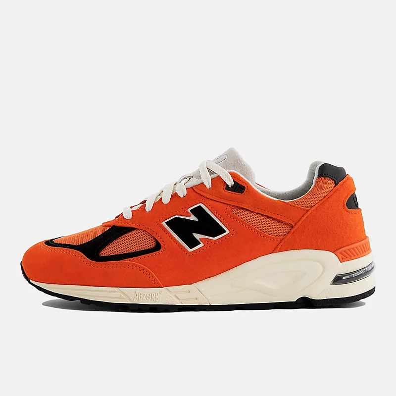Męskie buty MADE in USA 990v2 - Marigold z czarnym