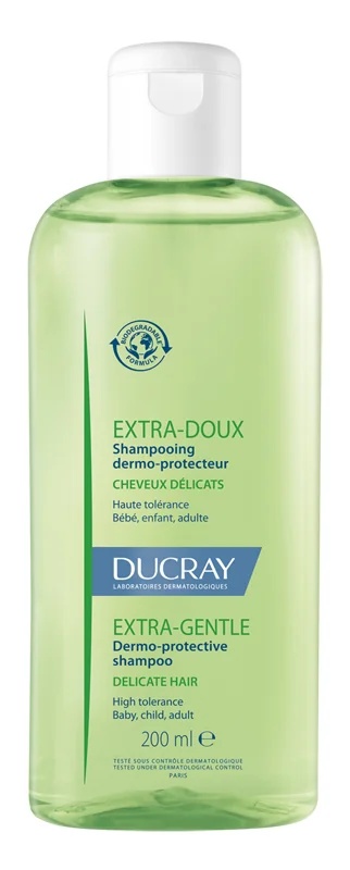 DUCRAY Extra milde, huidbeschermende shampoo 200 ml voor de gevoelige huid