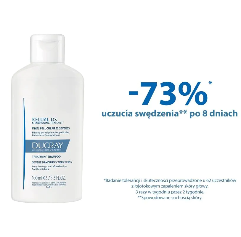 Ducray Kelual DS. Specjalistyczny szampon przeciwłupieżowy