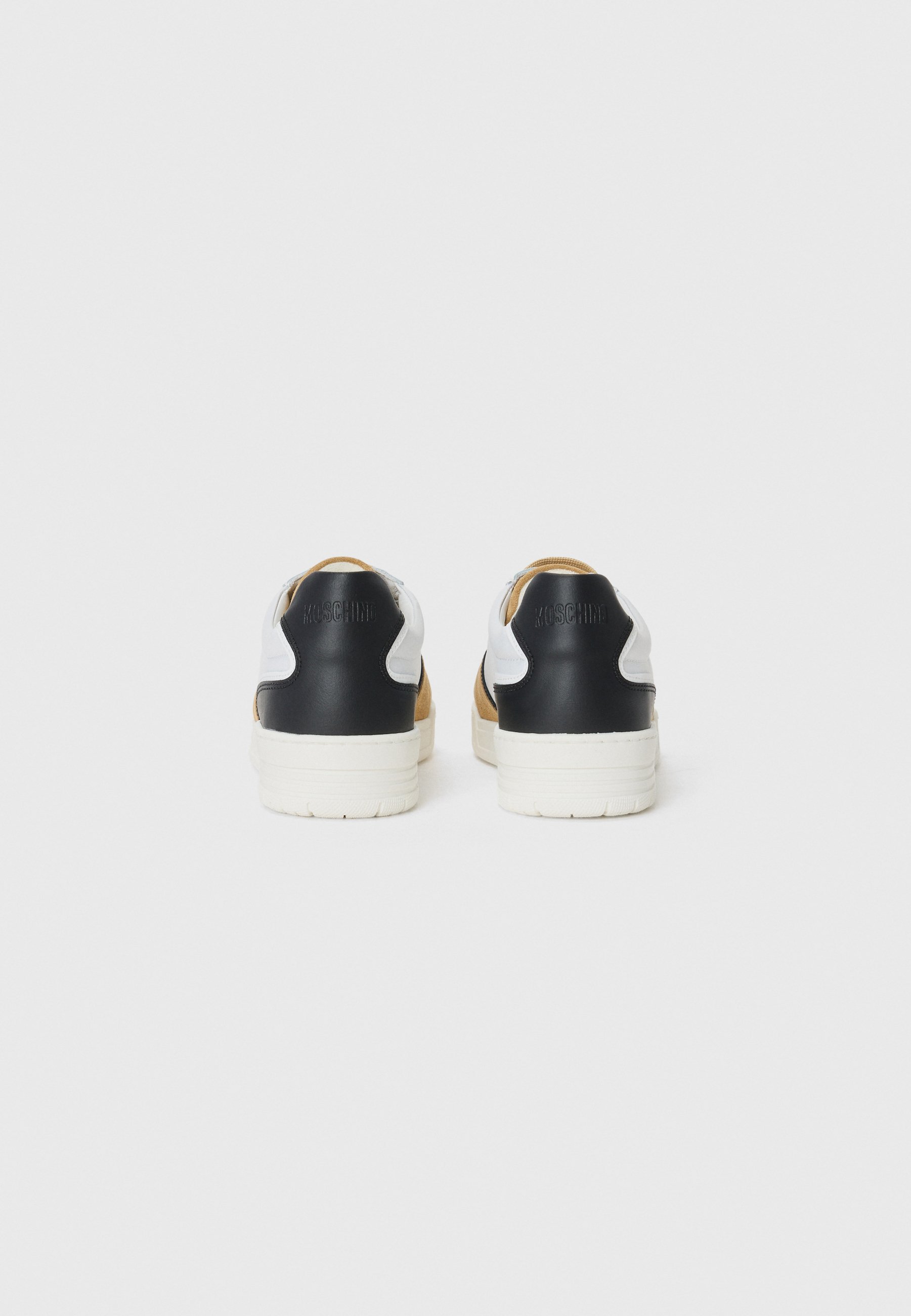 MOSCHINO Trainers - bianco/nero/beige