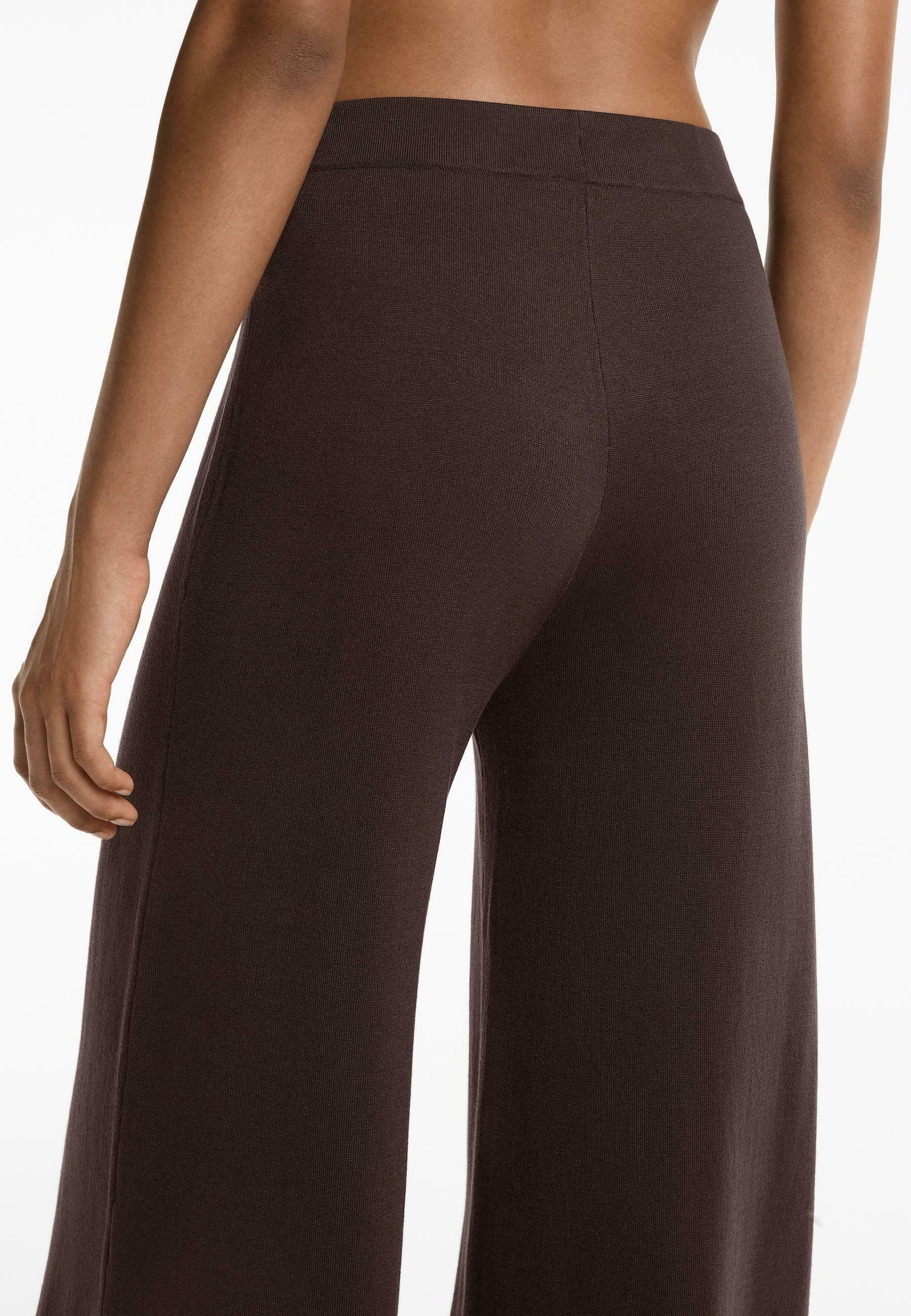 OYSHO WIDE - Hose - braun