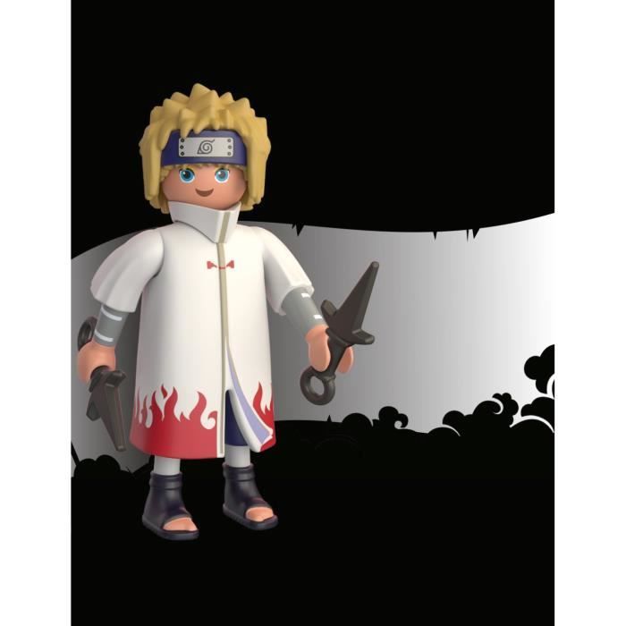 PLAYMOBIL 71109 Personaggio di Minato, Naruto Shippuden, Ninja Manga con accessori, Età 5+