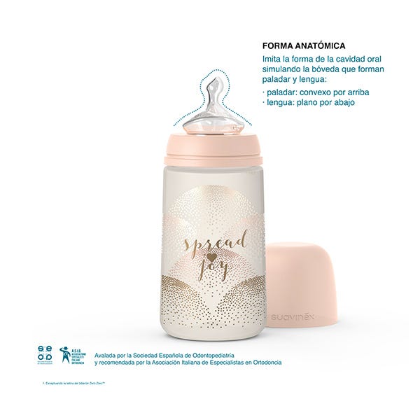 Anatomisk silikonnappflaska | 270 ml