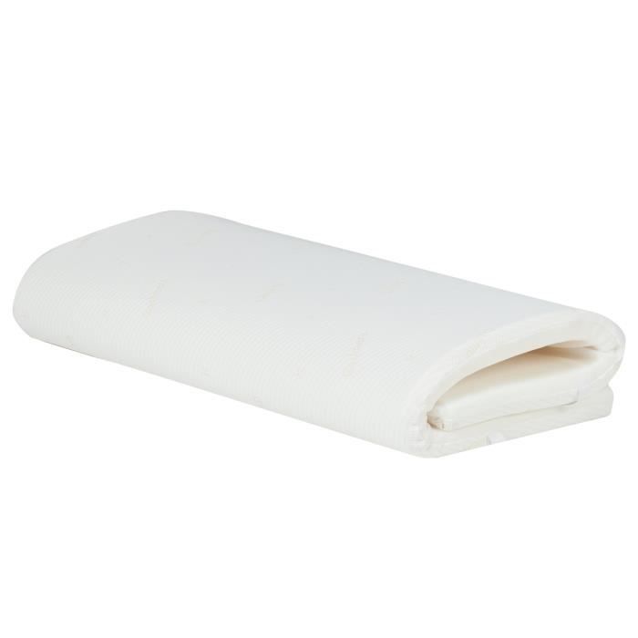 Cubrecolchón de espuma viscoelástica con memoria MICAMAMELLAMA - 6 cm de grosor (180x200x6)