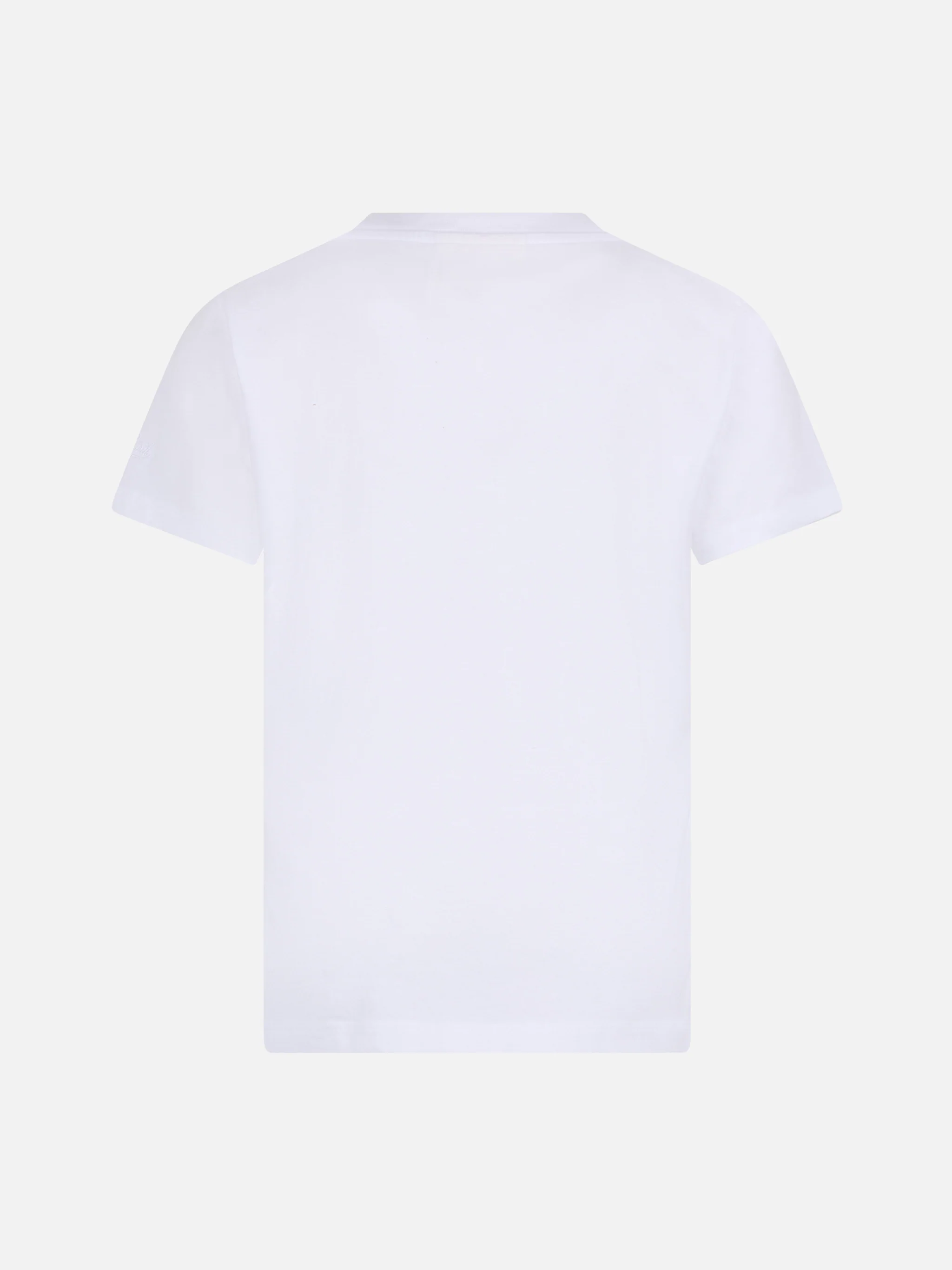 Elly meisjes T-shirt van katoenen jersey met ronde hals en 'Miss'-borduurwerk.