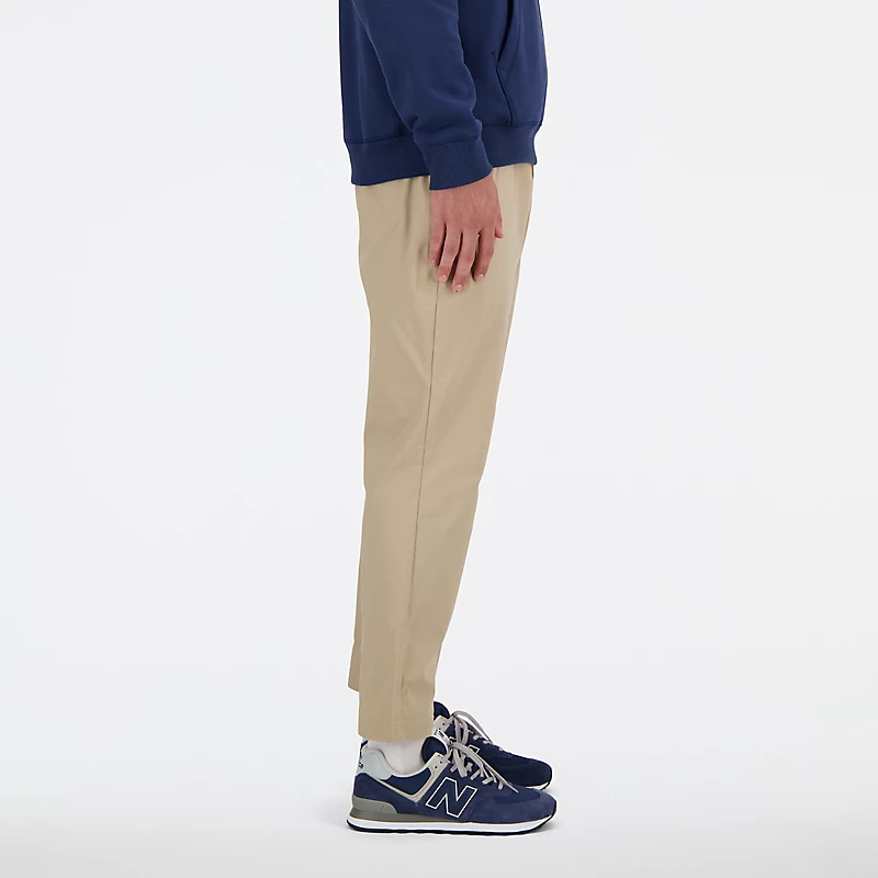 Calça masculina de sarja, corte reto, 28 polegadas - KAMIENICA