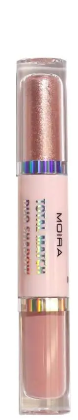 Moira Total Match Duo Shadow Cień do powiek w płynie 002 Peaches & Cream
