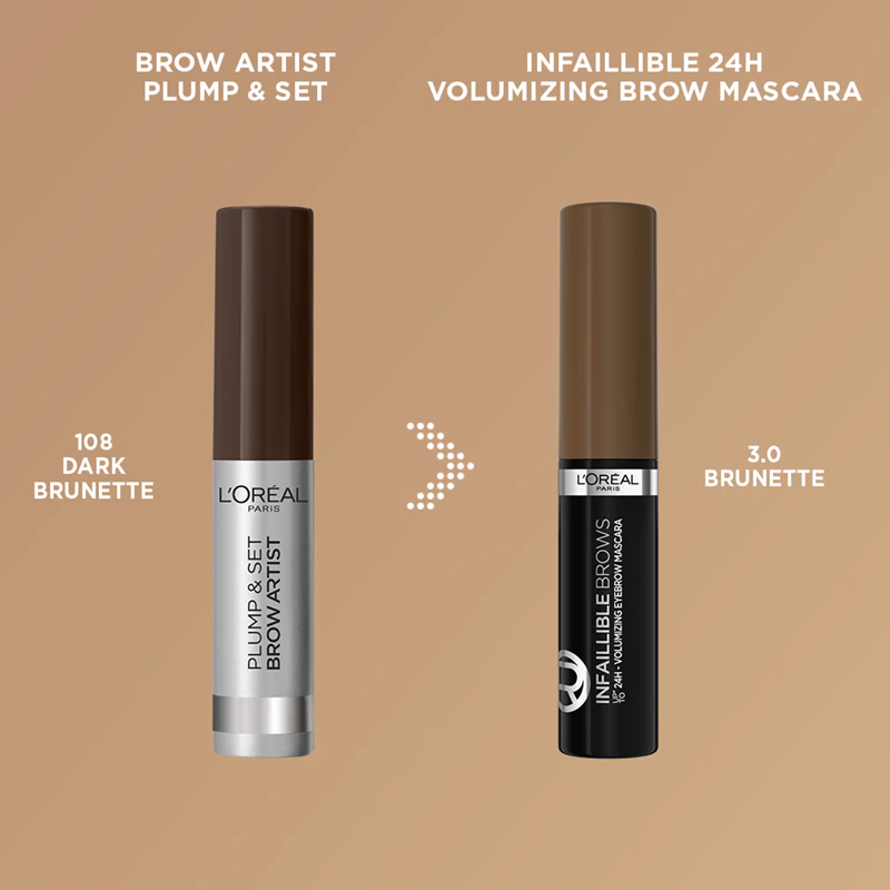 Gel para sobrancelhas L'Oréal Paris Infaillible Brows