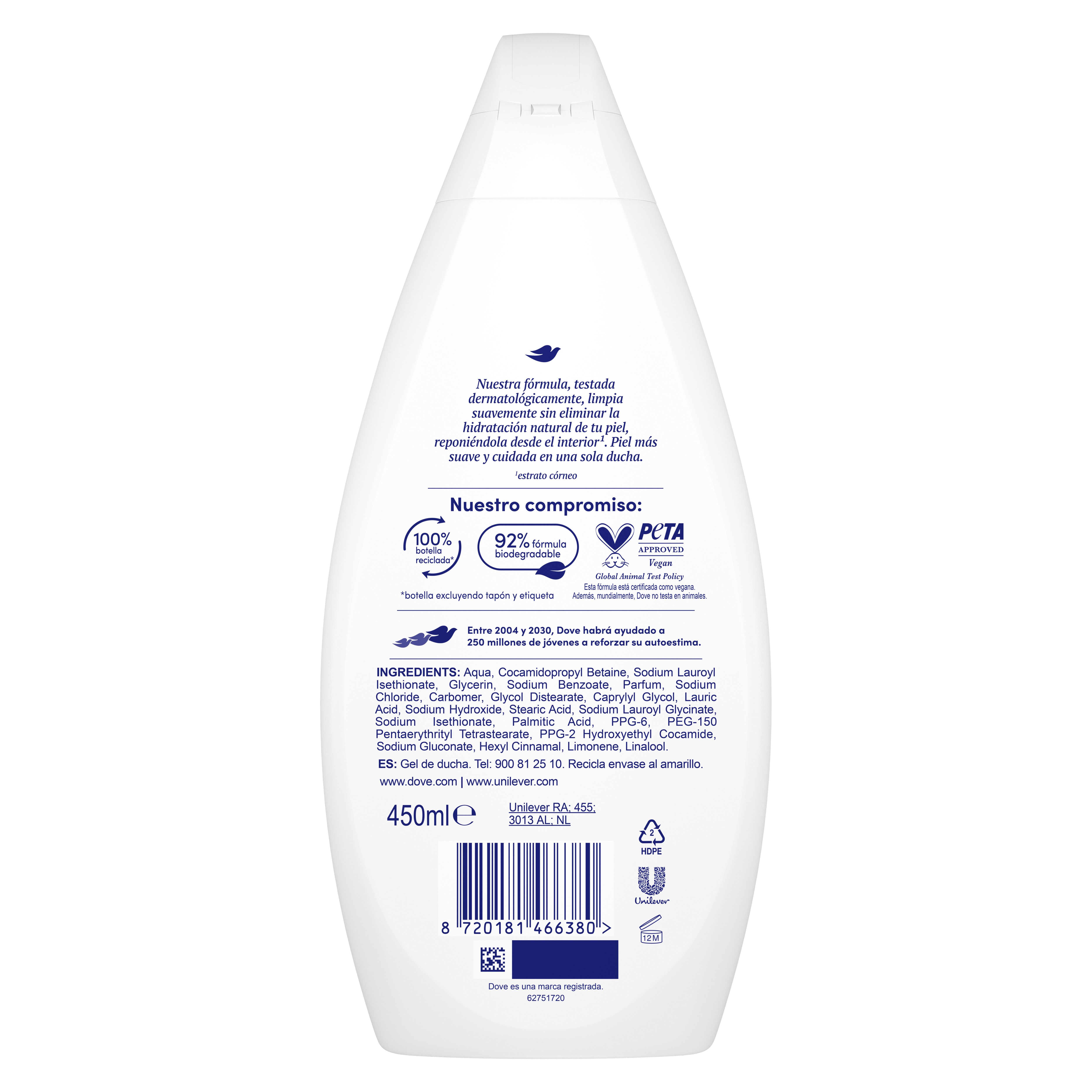 Essentials hidratantni gel za tuširanje Nježni gel za čišćenje Gelovi za kupanje i sapuni