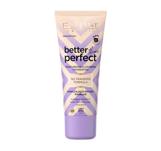 Eveline Cosmetics Better Than Perfect podkład do twarzy 3 Light Beige 30 ml